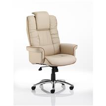 Chelsea Executive Chair Cream Soft Bonded Leather EX000002