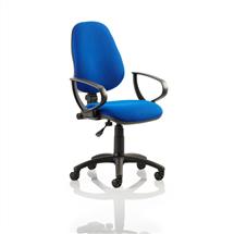 Eclipse Plus I Blue Chair With Loop Arms KC0015 | In Stock