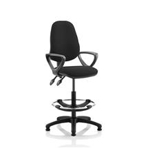 Eclipse II Office Chairs | Eclipse Plus II Chair Black Loop Arms Hi Rise Kit KC0254