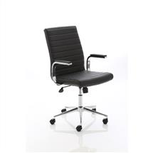 Ezra Office Chairs | Ezra Executive Black Leather Chair EX000188 | In Stock