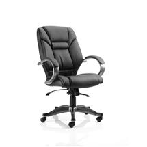 Galloway Executive Chair Black Leather EX000134 | In Stock