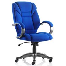 Galloway Executive Chair Blue Fabric EX000031 | In Stock