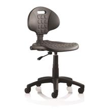 Malaga Office Chairs | Malaga Wipe Clean Chair Black OP000088 | In Stock | Quzo UK