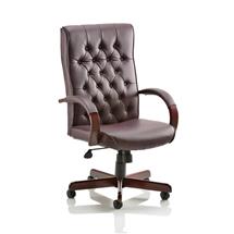 Chesterfield | Chesterfield Executive Chair Burgundy Leather EX000004