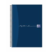 Oxford My Notes Notebook A4 Card Cover Wirebound Ruled Margin 100