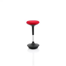 Sitall Office Chairs | Sitall Deluxe Vistor Stool Fabric Seat Red BR000215