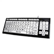 Accuratus Monster 2 keyboard Office USB QWERTY UK International Black,