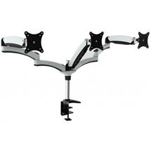 Monitor Arms Or Stands | Amer Mounts HYDRA3 monitor mount / stand 71.1 cm (28") Black, Chrome,
