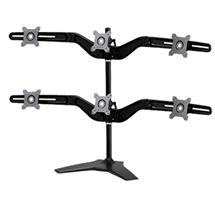 Amer Mounts AMR6S monitor mount / stand 61 cm (24") Black Desk