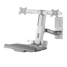 Amer Desktop Sit-Stand Workplaces | Amer Mounts AMR2WS desktop sit-stand workplace | In Stock