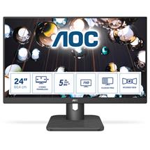 AOC Monitors | AOC E1 24E1Q, 60.5 cm (23.8"), 1920 x 1080 pixels, Full HD, LED, 5 ms,