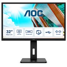 Aoc  | AOC P2 Q32P2, 80 cm (31.5"), 2560 x 1440 pixels, 2K Ultra HD, LED, 4