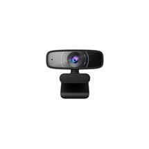 Asus Web Cameras | ASUS C3 webcam 1920 x 1080 pixels USB 2.0 Black | In Stock