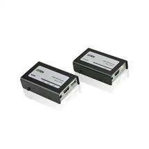 Black, Gray | Aten VE803. Type: AV transmitter & receiver, Cable types supported: