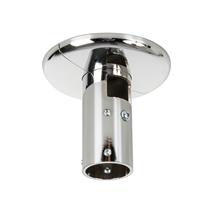 Chrome | BTech SYSTEM 2  Heavy Duty Ceiling / Floor Mount (Fixed) for Ø50mm