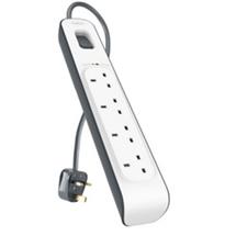 Belkin BSV400AF2M surge protector White 4 AC outlet(s) 2 m