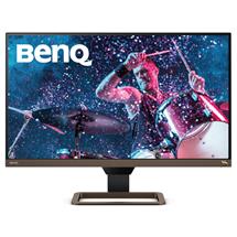Black, Brown | BenQ EW2780U LED display 68.6 cm (27") 3840 x 2160 pixels 4K Ultra HD
