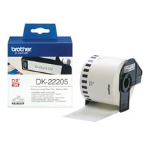 Label Printer Tape | Brother Continuous Paper Tape. Label colour: Black on white, Type: