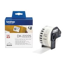 Brother Continuous Paper Tape | Brother Continuous Paper Tape. Label colour: Black on white, Tape