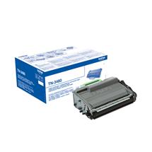 Brother TN3480. Black toner page yield: 8000 pages, Printing colours: