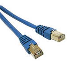 2m Cat5e Booted Shielded (STP) Network Patch Cable - Blue