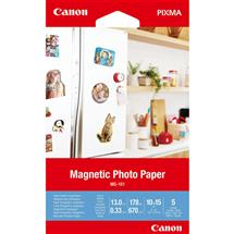 Canon MG-101 Magnetic Photo Paper, 4x6", 5 sheets | In Stock