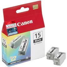 Canon BCI-15BK Black Ink Cartridge (Twin Pack) | In Stock