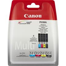 Canon CLI-551 BK/C/M/Y Ink Cartridge Multipack | In Stock
