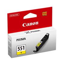 Canon CLI551Y Yellow Ink Cartridge. Cartridge capacity: Standard