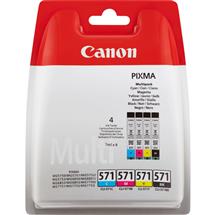 Canon CLI571 BK/C/M/Y Ink Cartridge Multi Pack. Supply type: Multi