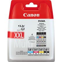 Canon CLI581XXL BK/C/M/Y High Yield Ink Cartridge Multi Pack. Black