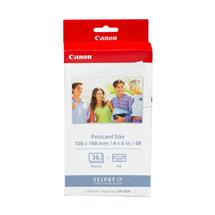 Canon Printer Kits | Canon KP36IP Colour Ink + 100 x 148 mm Paper Set, 36 Sheets. Printing