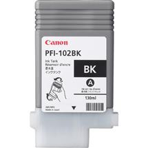 Canon PFI102BK. Black ink type: Pigmentbased ink, Black ink volume: