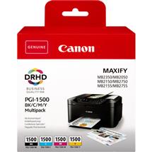 Canon PGI-1500 BK/C/M/Y Ink Cartridge Multi Pack | Quzo UK