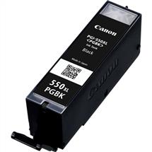 Canon PGI550BK Black Ink Cartridge (Twin Pack). Cartridge capacity: