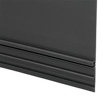 Chief Wall Display Side Cover Accessory. Product colour: Black. Depth: