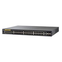 1U | Cisco Small Business SF35048P Managed Switch | 48 10/100 Ports | 382W