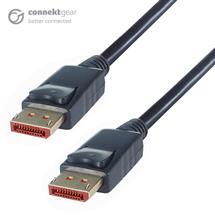 Dp Building Systems Displayport Cables | connektgear 3m V1.4 5K DisplayPort Connector Cable  Male to Male Gold