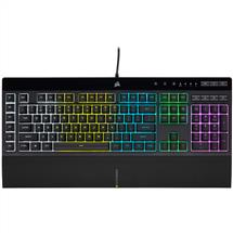Corsair Keyboard | Corsair K55 RGB PRO keyboard Gaming USB QWERTY UK English Black