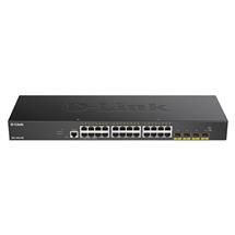 D-Link Network Switches | DLink DGS125028X, Managed, L3, Gigabit Ethernet (10/100/1000), Full