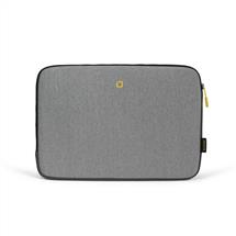 Gray, Yellow | DICOTA D31743 laptop case 35.8 cm (14.1") Sleeve case Grey, Yellow