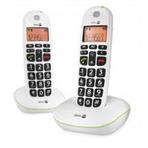DECT telephone | Doro PhoneEasy 100w duo DECT telephone Caller ID White