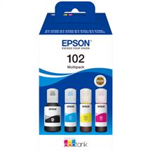 Epson 102 EcoTank, Black, Cyan, Magenta, Yellow, Epson, EcoTank ET4750