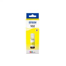 Epson 102 EcoTank Yellow ink bottle | In Stock | Quzo UK