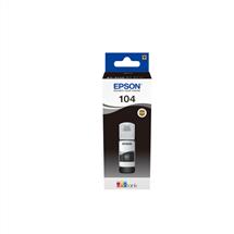 Epson 104 EcoTank Black ink bottle, Black, Epson, EcoTank ET4700