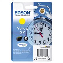 Epson Ink Cartridges | Epson Alarm clock Singlepack Yellow 27 DURABrite Ultra Ink