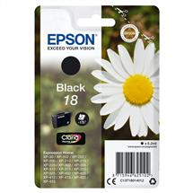 Singlepack Black 18 Claria Home Ink | Epson Daisy Singlepack Black 18 Claria Home Ink. Cartridge capacity: