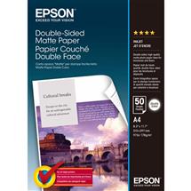Epson Double Sided Matte Paper - A4 - 50 Sheets | Quzo UK
