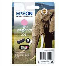 Epson Singlepack Light Magenta 24 Claria Photo HD Ink | Epson Elephant Singlepack Light Magenta 24 Claria Photo HD Ink