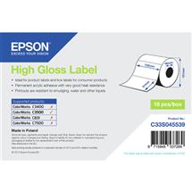 Epson High Gloss Label - Die-cut Roll: 102mm x 51mm, 610 labels